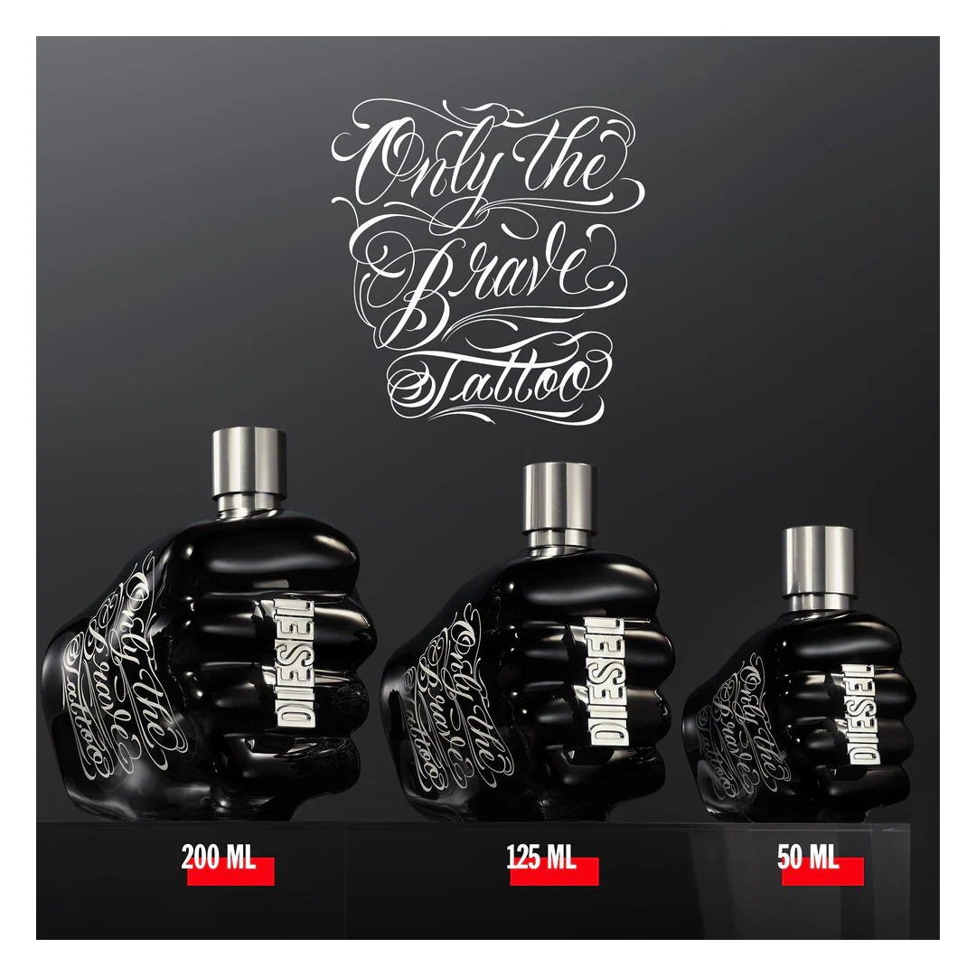 Diesel Only The Brave Tattoo Eau de Toilette Spray - Image 7
