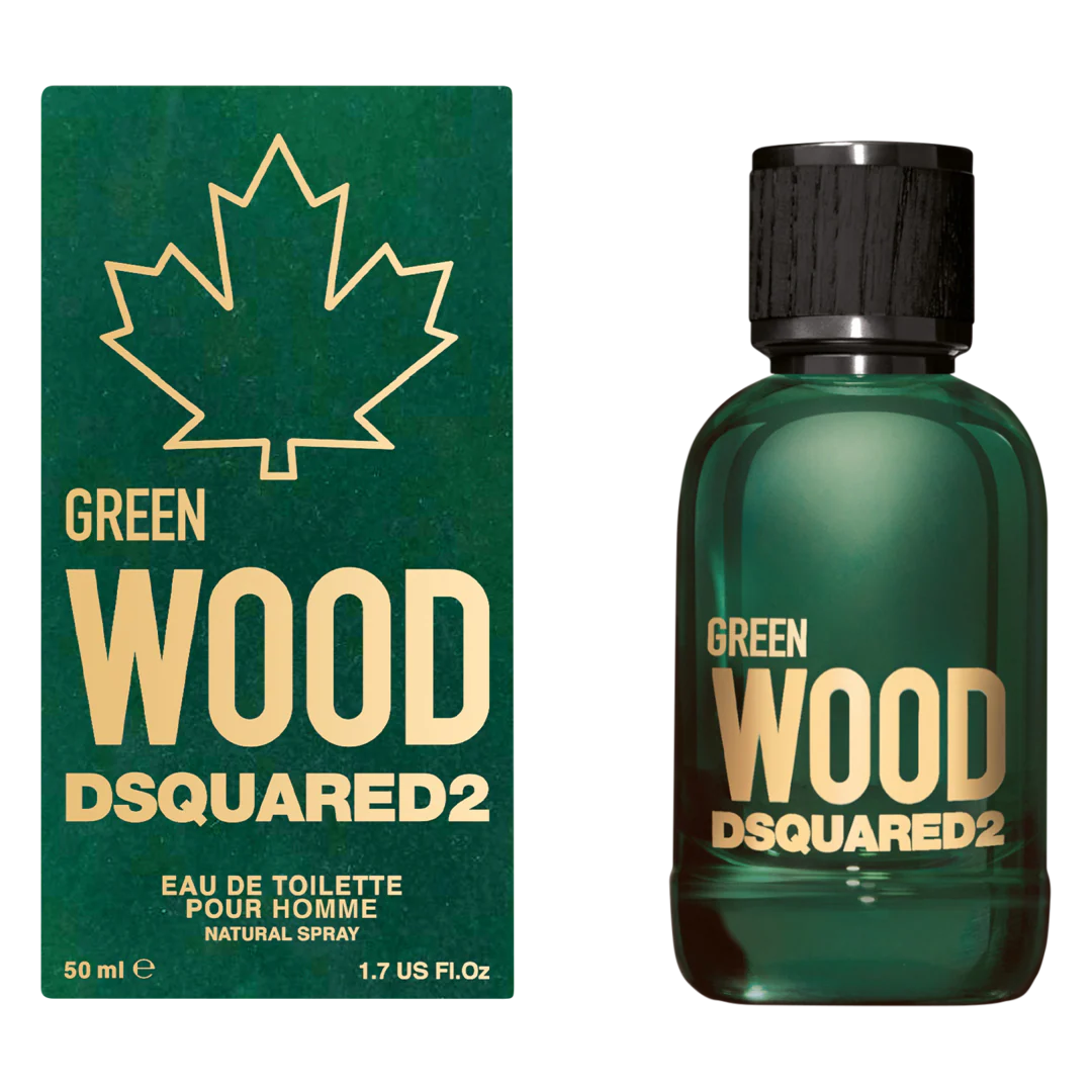 DSquared2 Green Wood Eau de Toilette Spray - Image 3