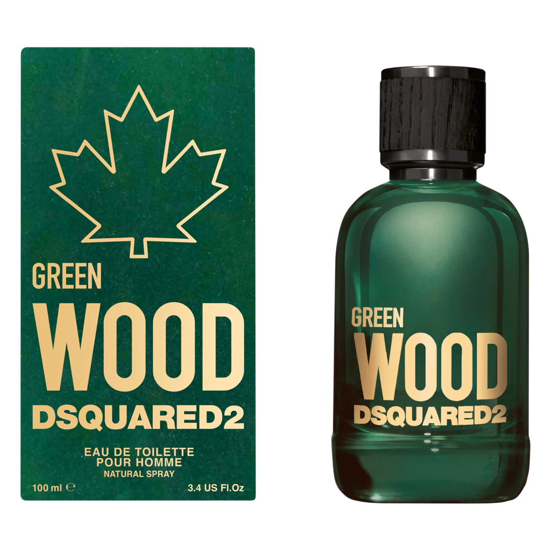 DSquared2 Green Wood Eau de Toilette Spray - Image 4