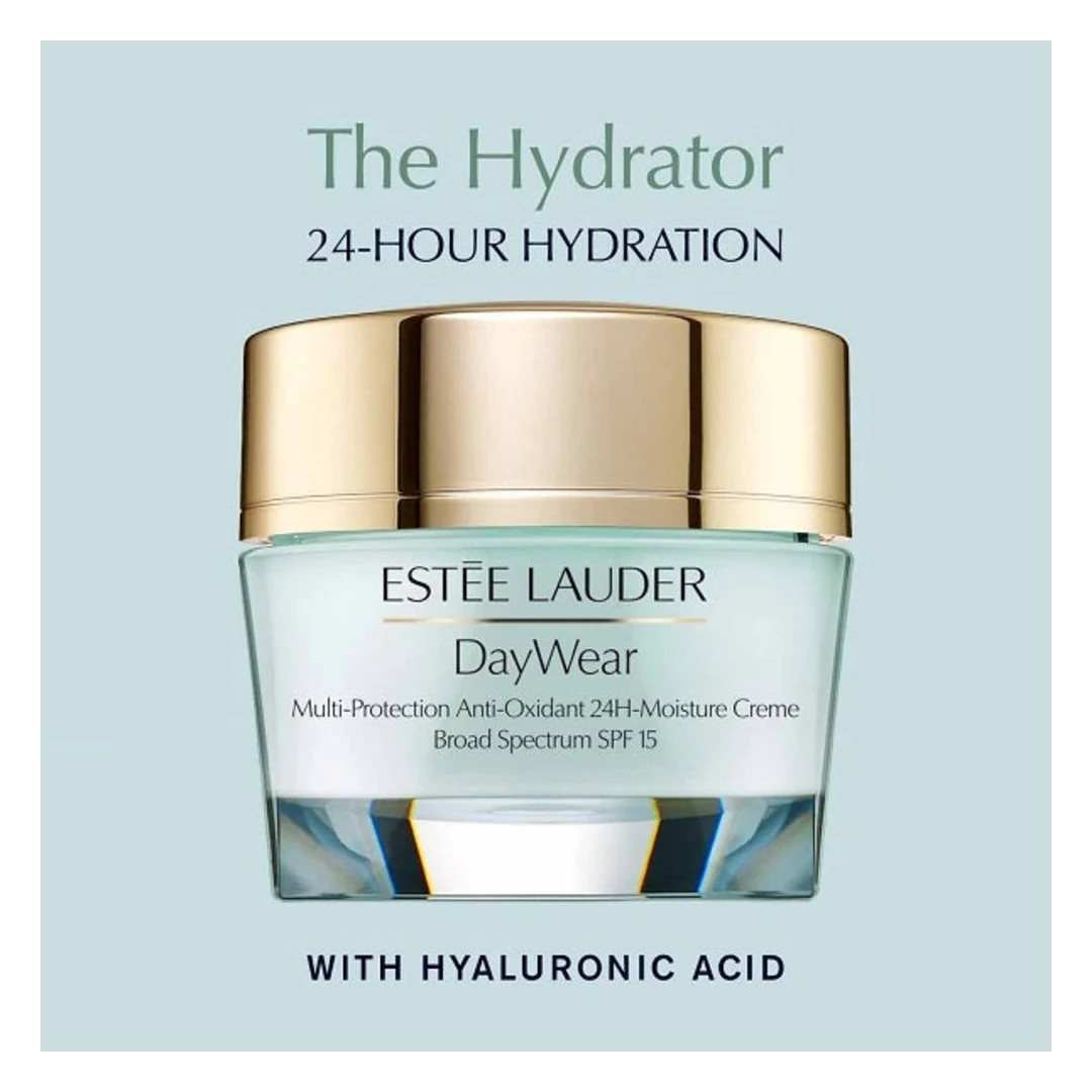 Estee Lauder DayWear Multi-Protection 24H-Moisture Creme SPF15 - Normal/Combination Skin - Image 5