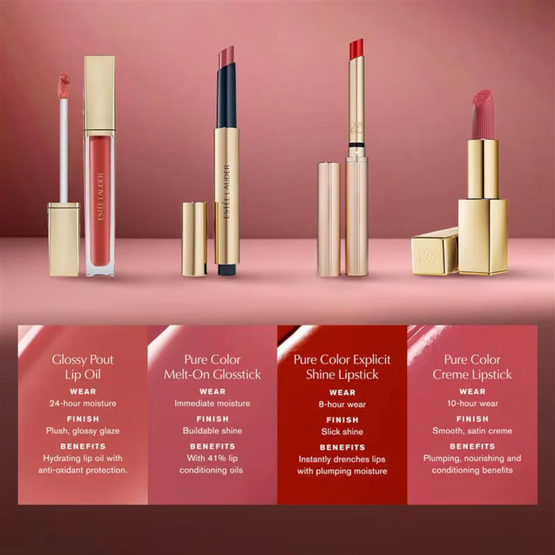 Estee Lauder Glossy Pout Lip Oil - Image 21