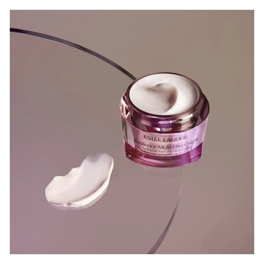 Estee Lauder Resilience Multi-Effect Night Tri-Peptide Face And Neck Creme - All Skin Types - Image 3