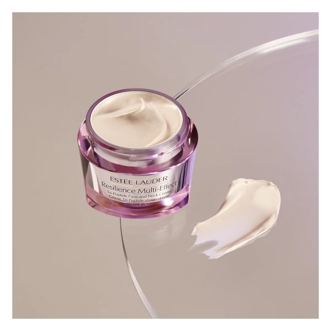 Estee Lauder Resilience Multi-Effect Tri-Peptide Face And Neck Creme SPF15 - Dry Skin - Image 3