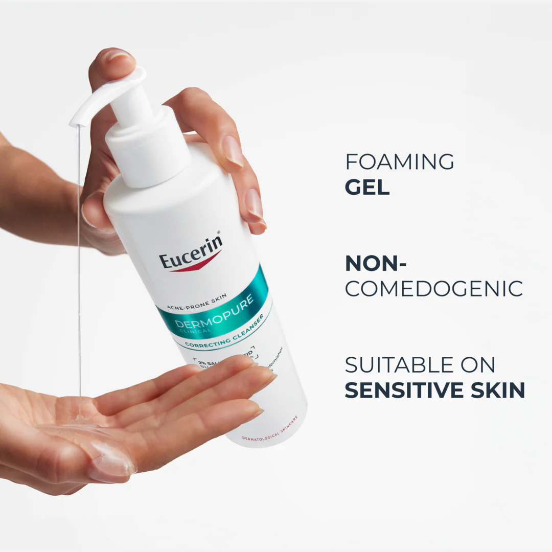 Eucerin Dermopure Intense Correcting Cleansing Gel - Image 2