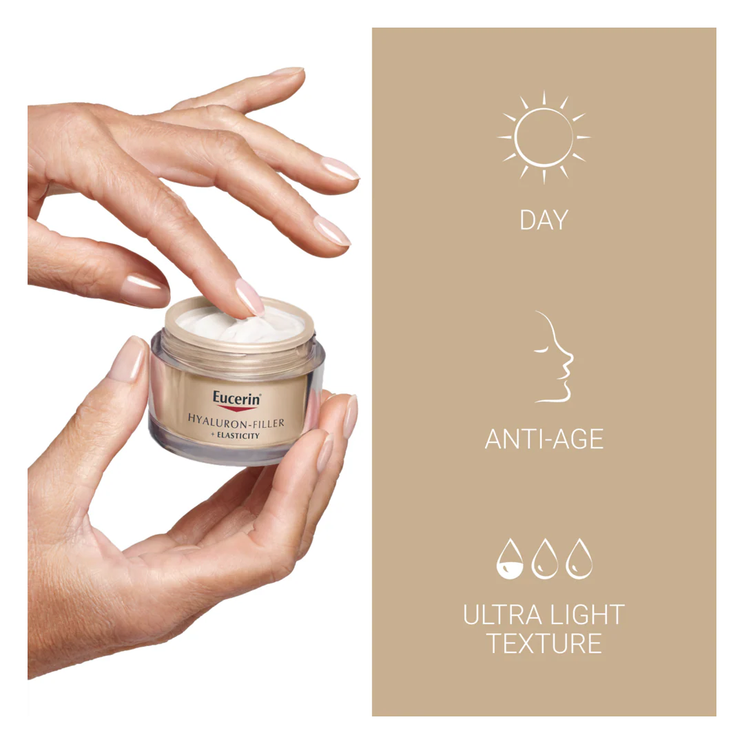 Eucerin Hyaluron-Filler + Elasticity Day Cream SPF15 - Image 4