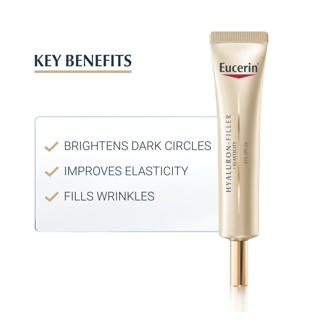 Eucerin Hyaluron-Filler + Elasticity Eye Cream SPF20 - Image 3