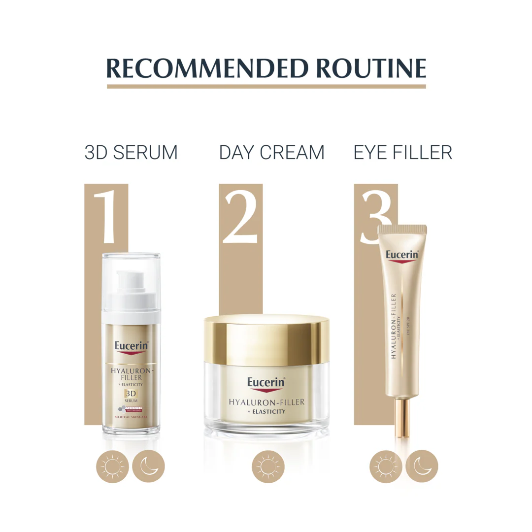 Eucerin Hyaluron-Filler + Elasticity Eye Cream SPF20 - Image 6