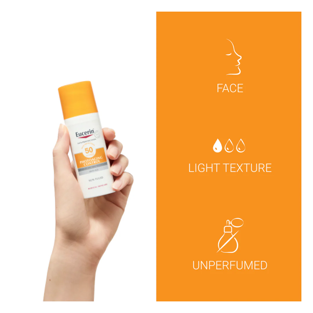 Eucerin Photoaging Control Sun Fluid SPF50 - Image 4