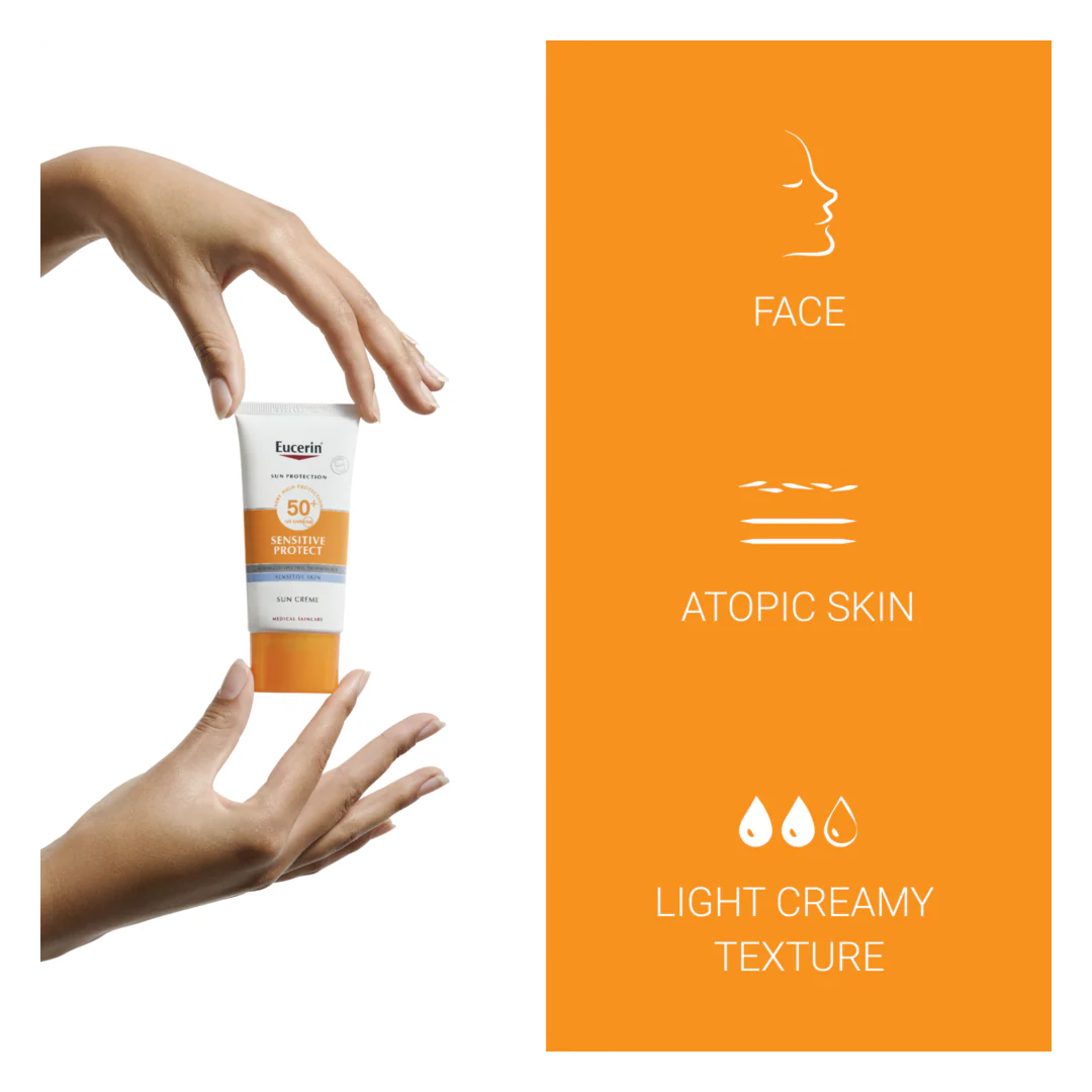 Eucerin Sensitive Protect Sun Cream SPF50+ - Image 4