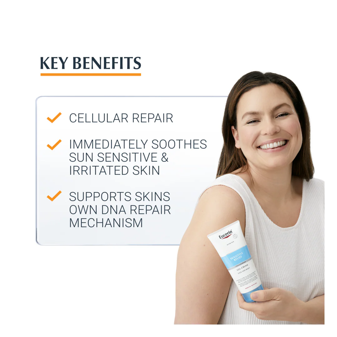 Eucerin Sensitive Relief Gel-Cream After Sun - Image 2