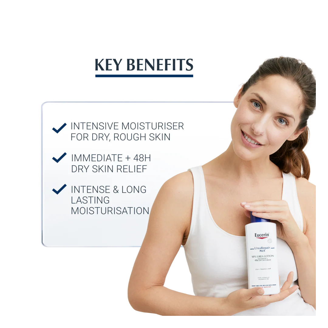 Eucerin Urea Repair 10% Urea Lotion - Image 4