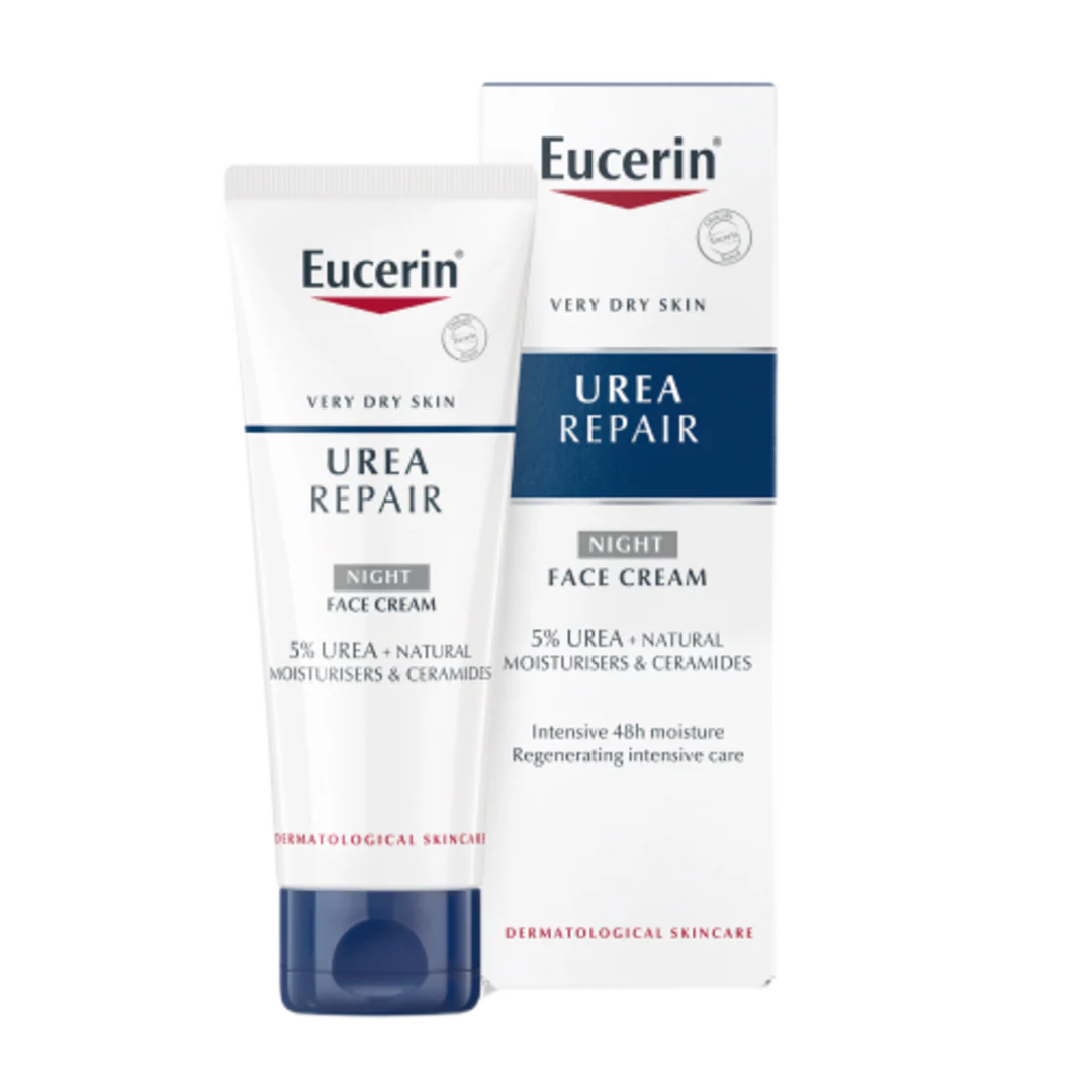 Eucerin Urea Repair Night Face Cream - 5% Urea - Image 2