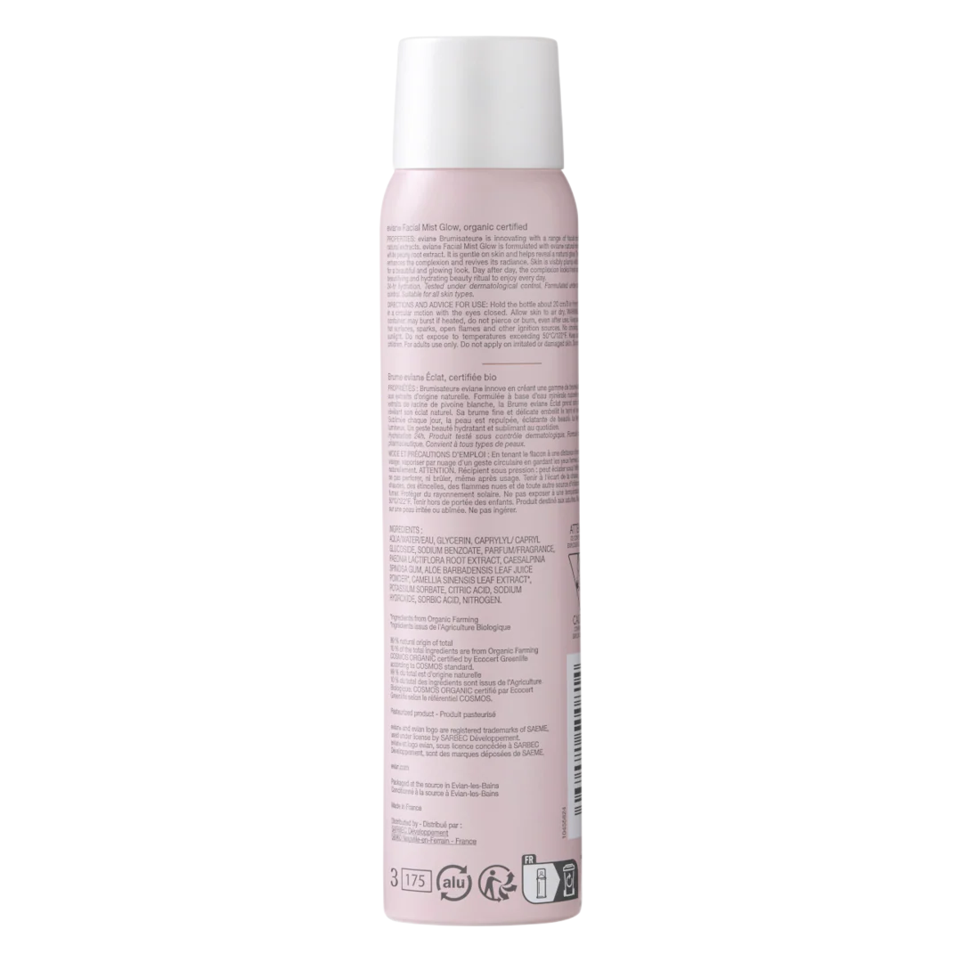 Evian Brumisateur Facial Mist Glow Spray - Image 3