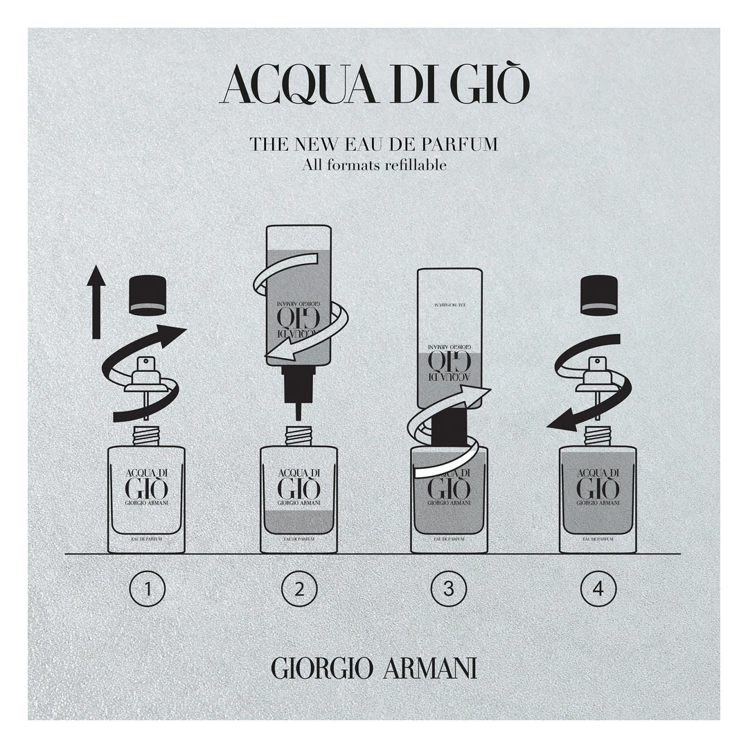 Giorgio Armani Acqua di Gio Eau de Parfum Refill - Image 3