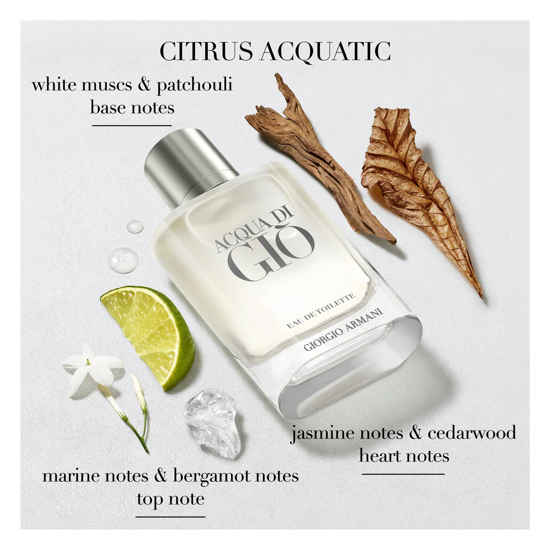 Giorgio Armani Acqua di Gio Pour Homme Eau de Toilette Spray - Image 7