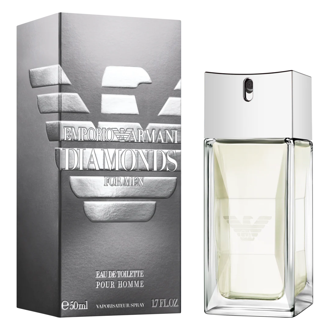 Giorgio Armani Emporio Armani Diamonds For Men Eau de Toilette Spray - Image 4