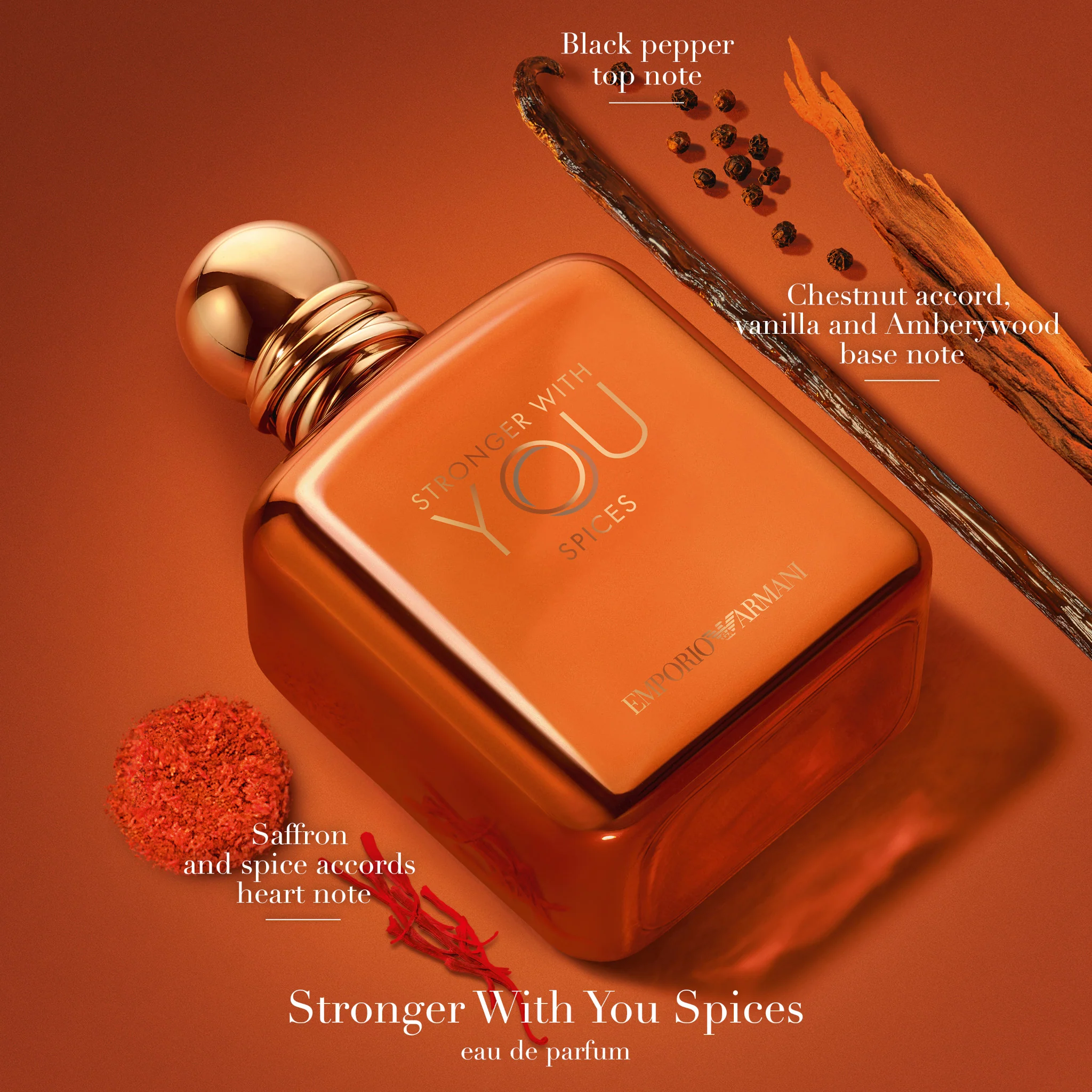 Giorgio Armani Emporio Armani Stronger With You Spices Eau de Parfum - Image 3