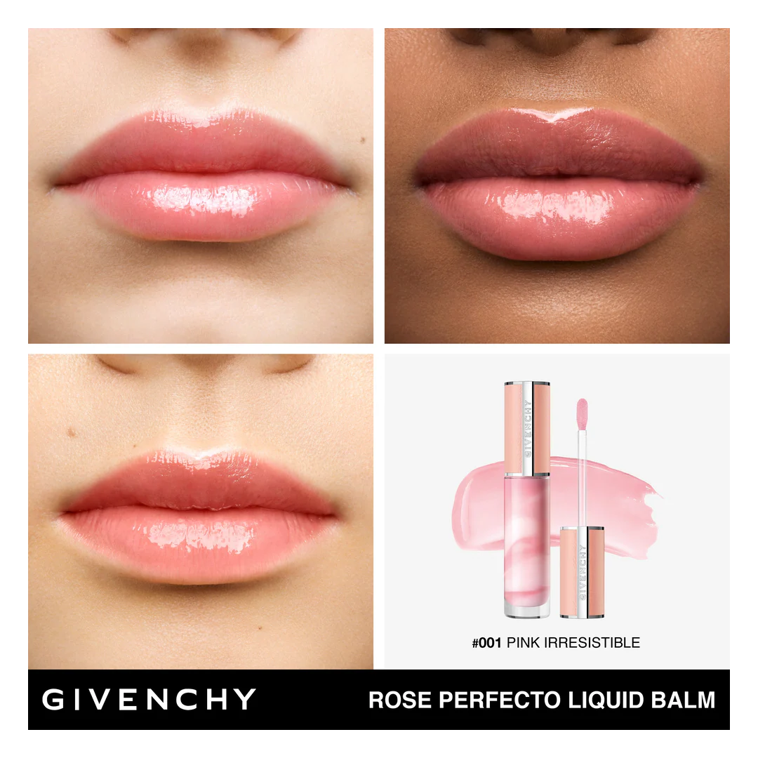 GIVENCHY Rose Perfecto Liquid Lip Balm - Image 23