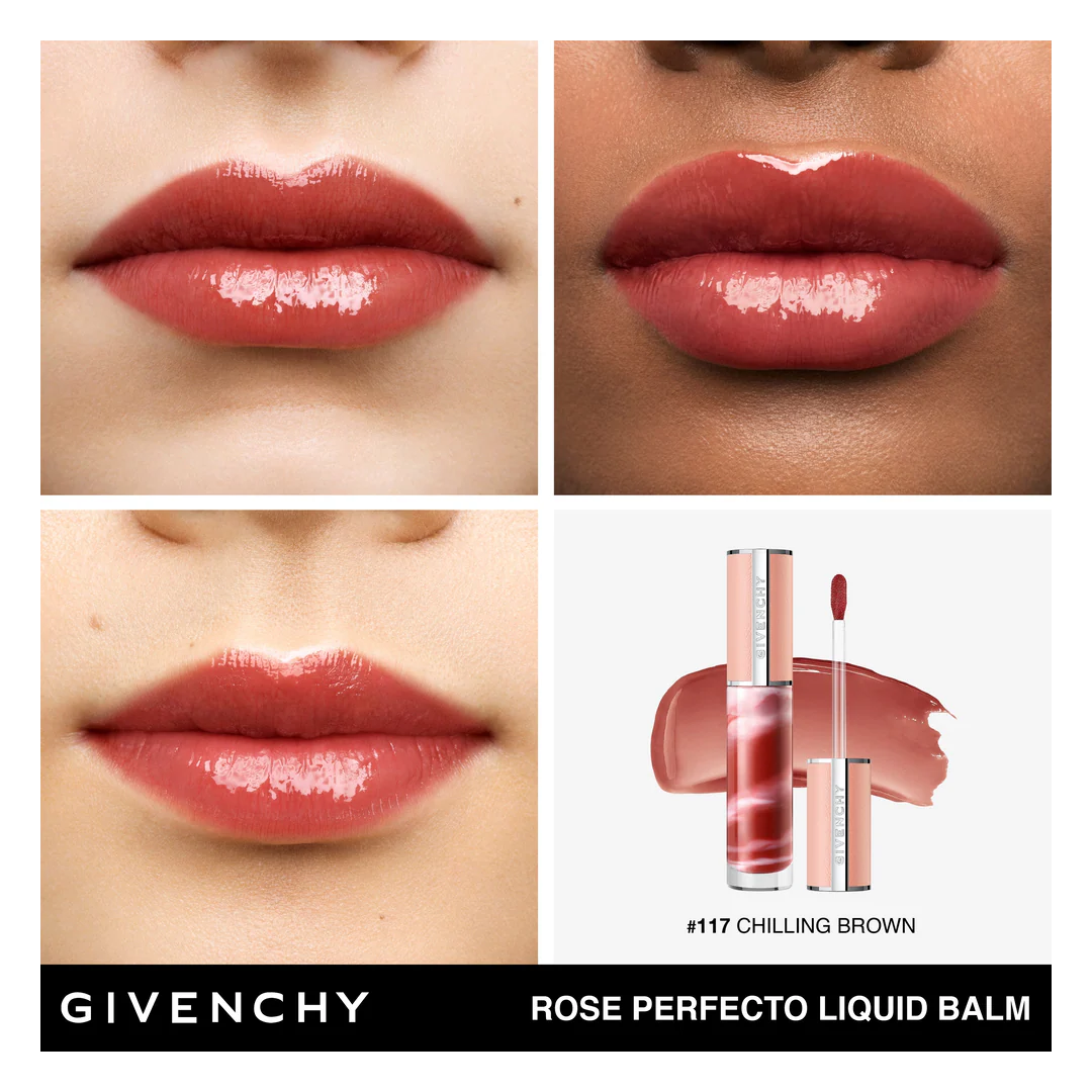 GIVENCHY Rose Perfecto Liquid Lip Balm - Image 27