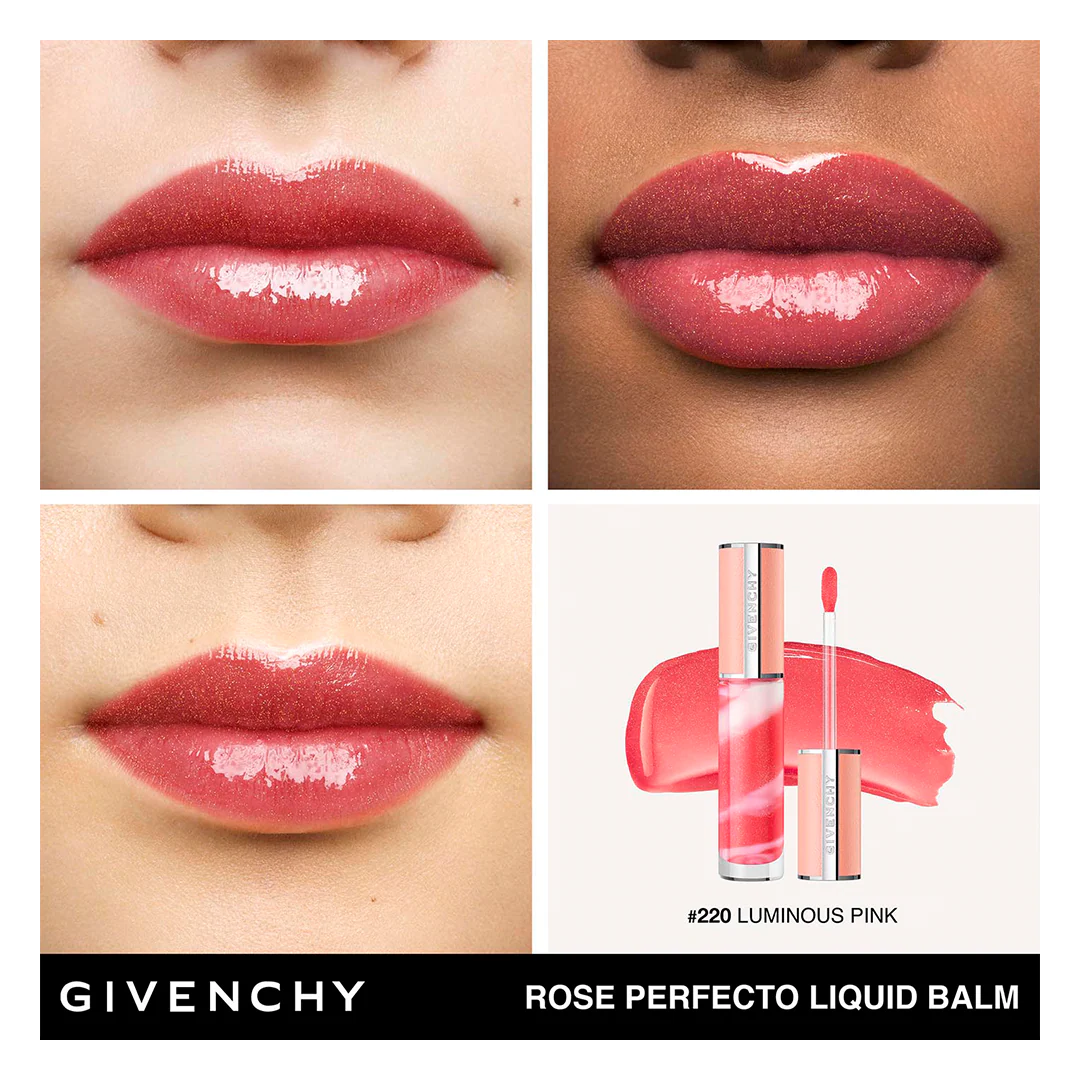 GIVENCHY Rose Perfecto Liquid Lip Balm - Image 29