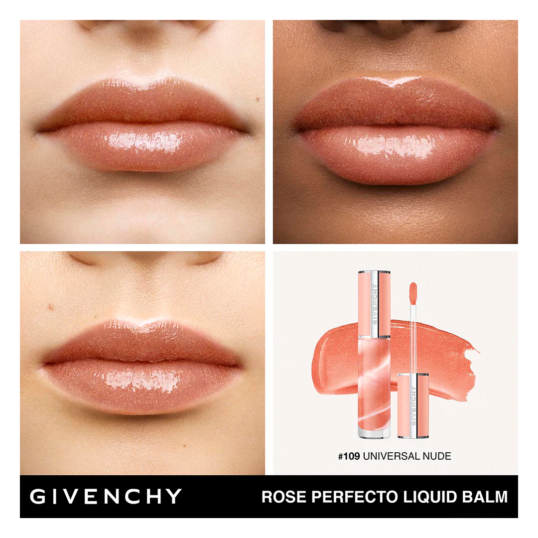 GIVENCHY Rose Perfecto Liquid Lip Balm - Image 30