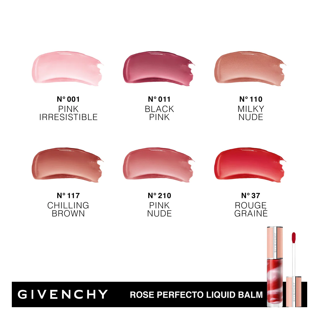 GIVENCHY Rose Perfecto Liquid Lip Balm - Image 32