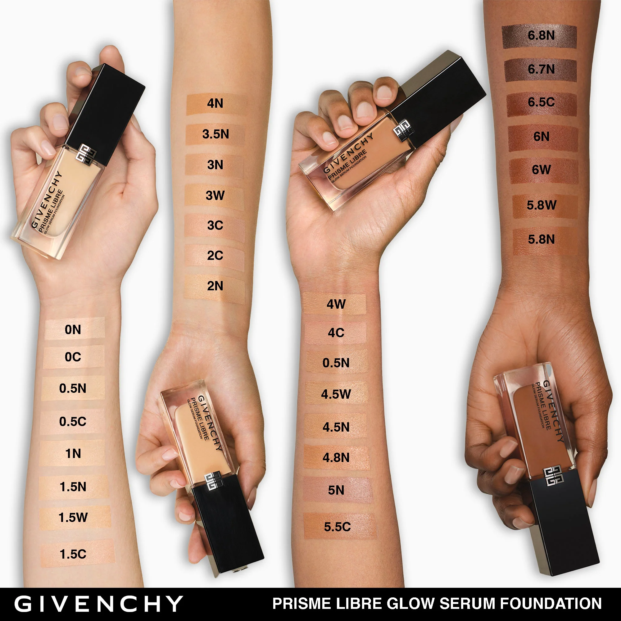 GIVENCHY Prisme Libre Glow Serum Foundation - Image 92