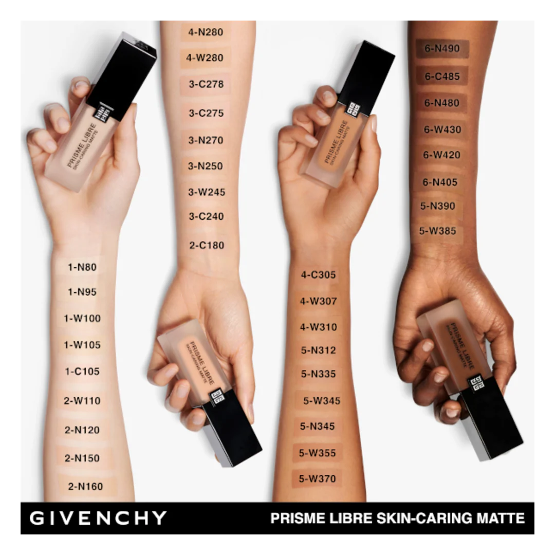 GIVENCHY Prisme Libre Skin-Caring Matte Foundation - Image 145