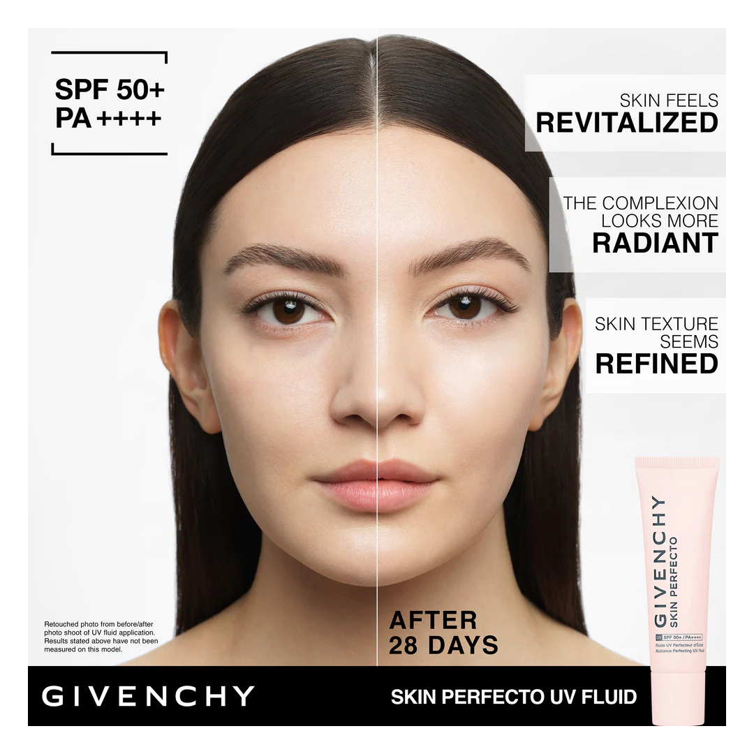 GIVENCHY Skin Perfecto Radiance Perfecting UV Fluid SPF50+ - Image 3