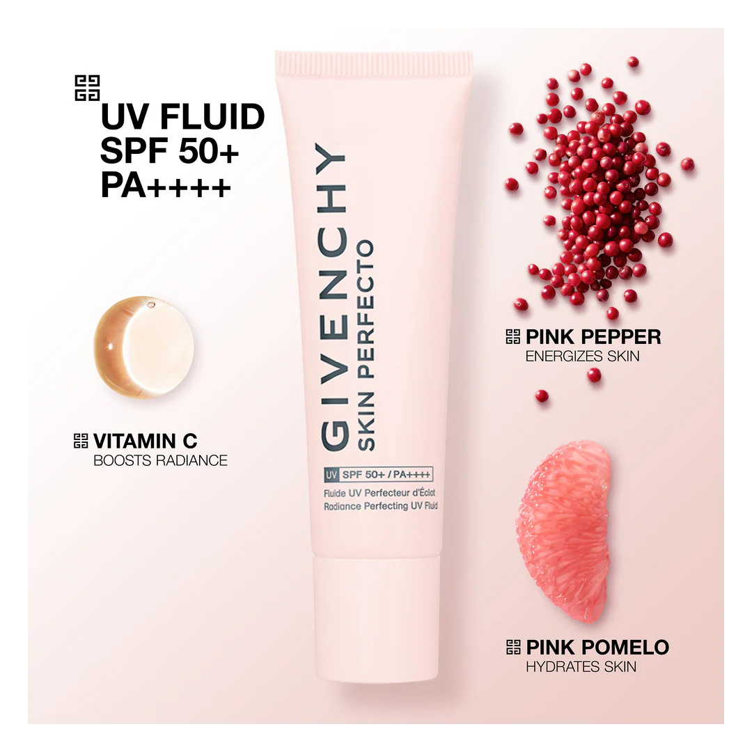 GIVENCHY Skin Perfecto Radiance Perfecting UV Fluid SPF50+ - Image 4