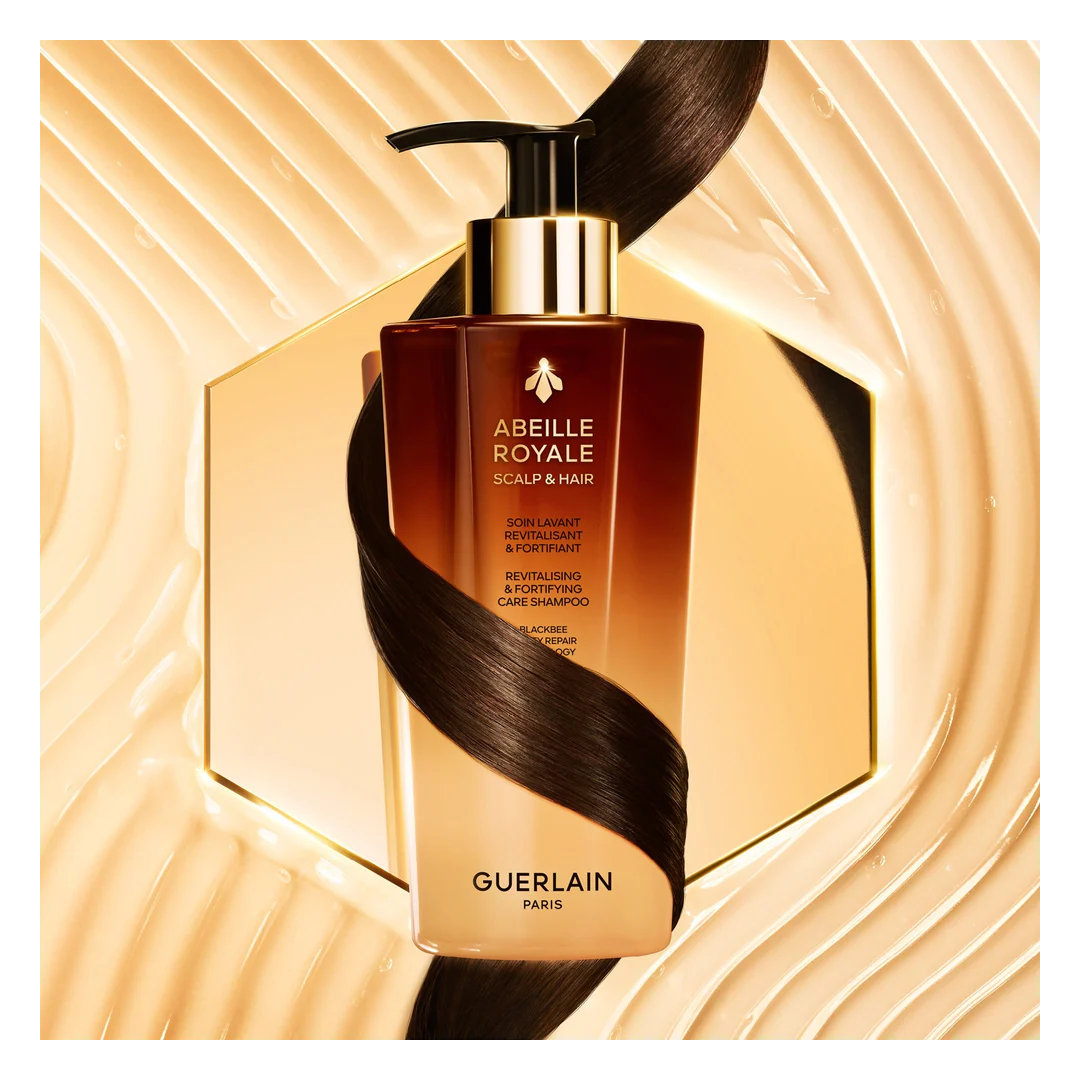 GUERLAIN Abeille Royale Scalp & Hair Revitalising & Fortifying Care Shampoo - Image 4