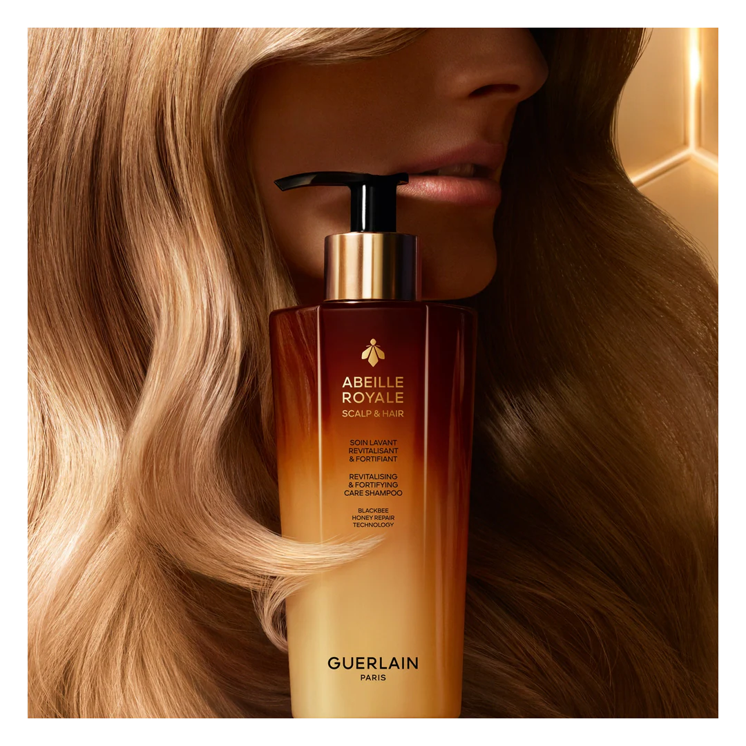 GUERLAIN Abeille Royale Scalp & Hair Revitalising & Fortifying Care Shampoo - Image 5