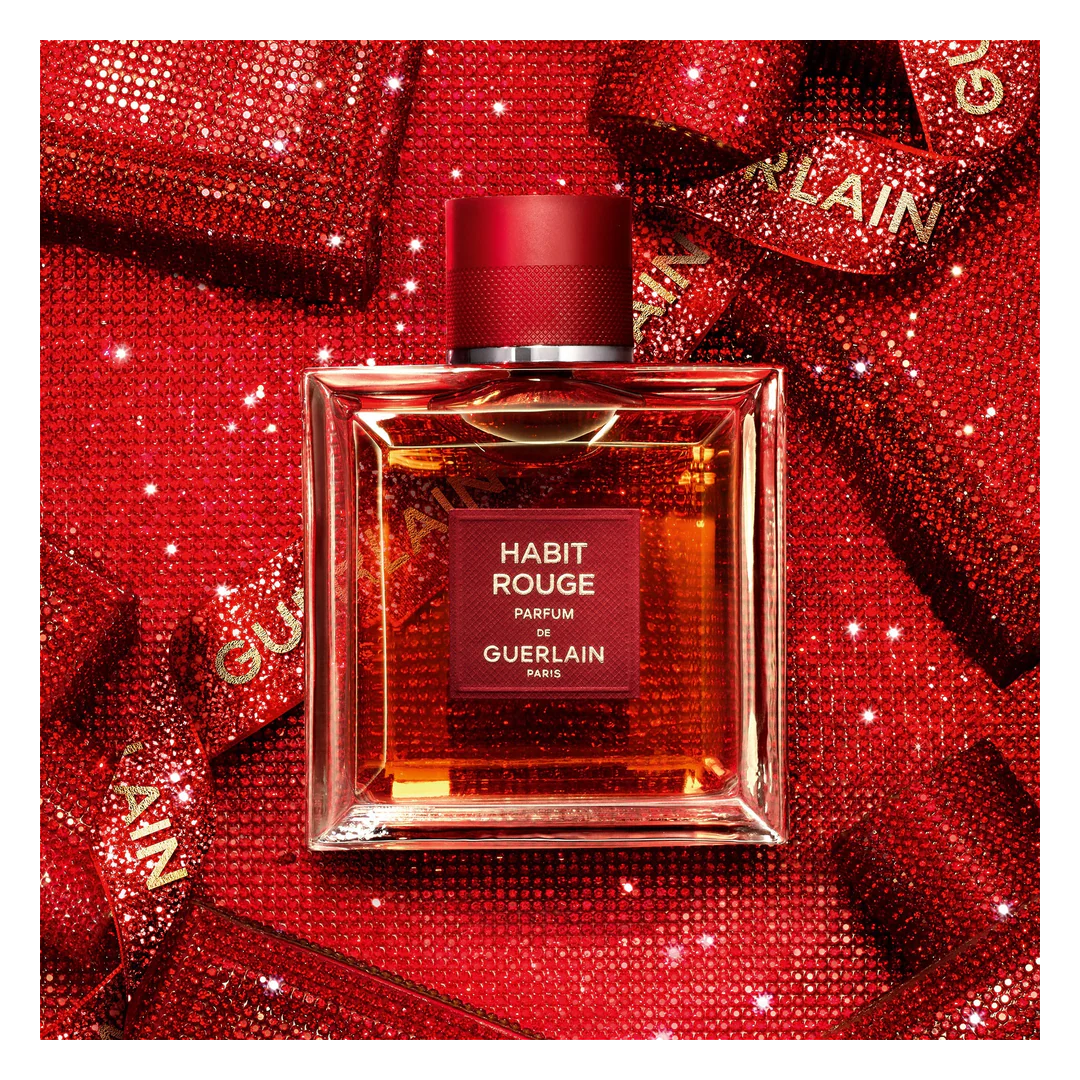 GUERLAIN Habit Rouge Eau de Toilette Spray 100ml Gift Set - Image 3