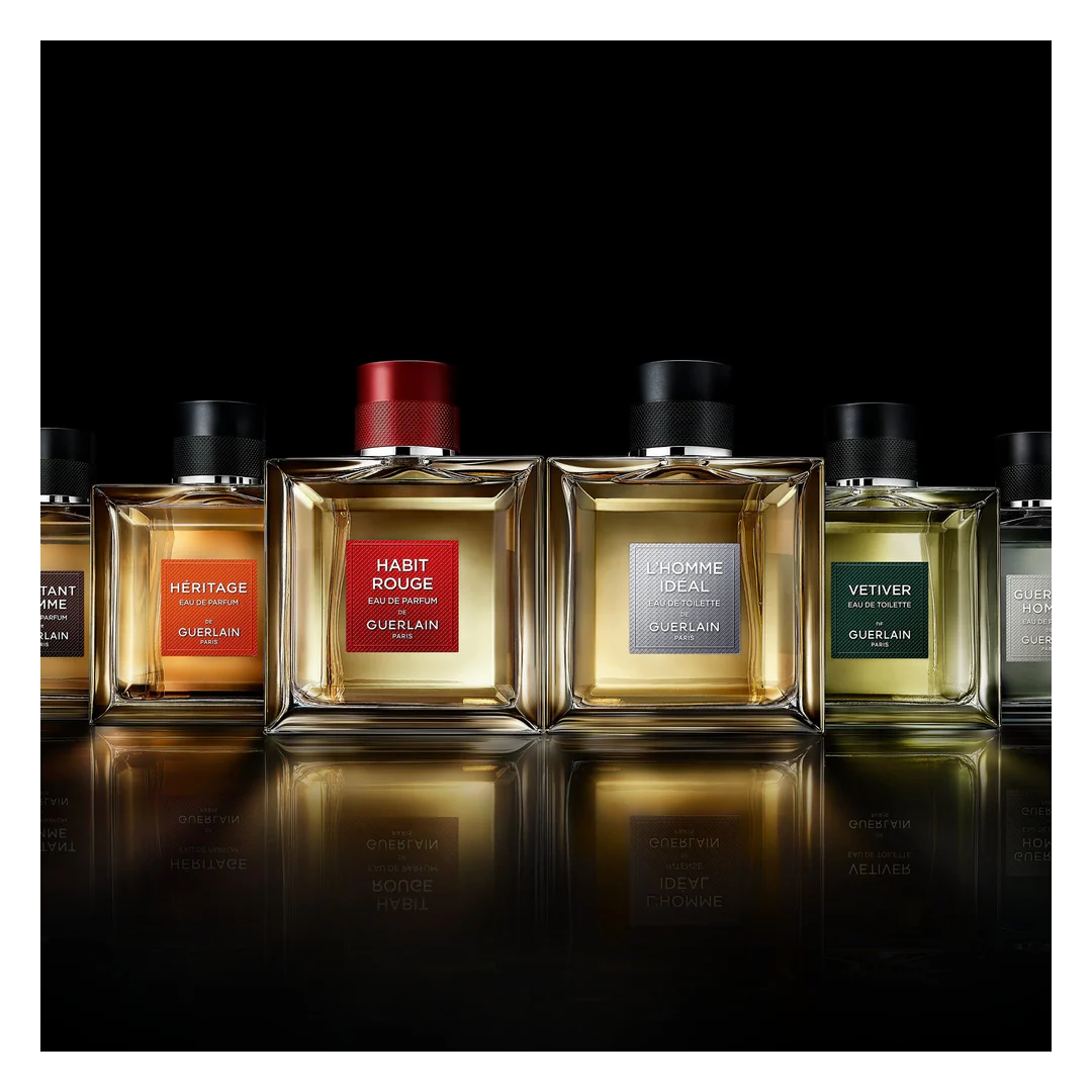 GUERLAIN Habit Rouge Eau de Toilette Spray 100ml Gift Set - Image 5