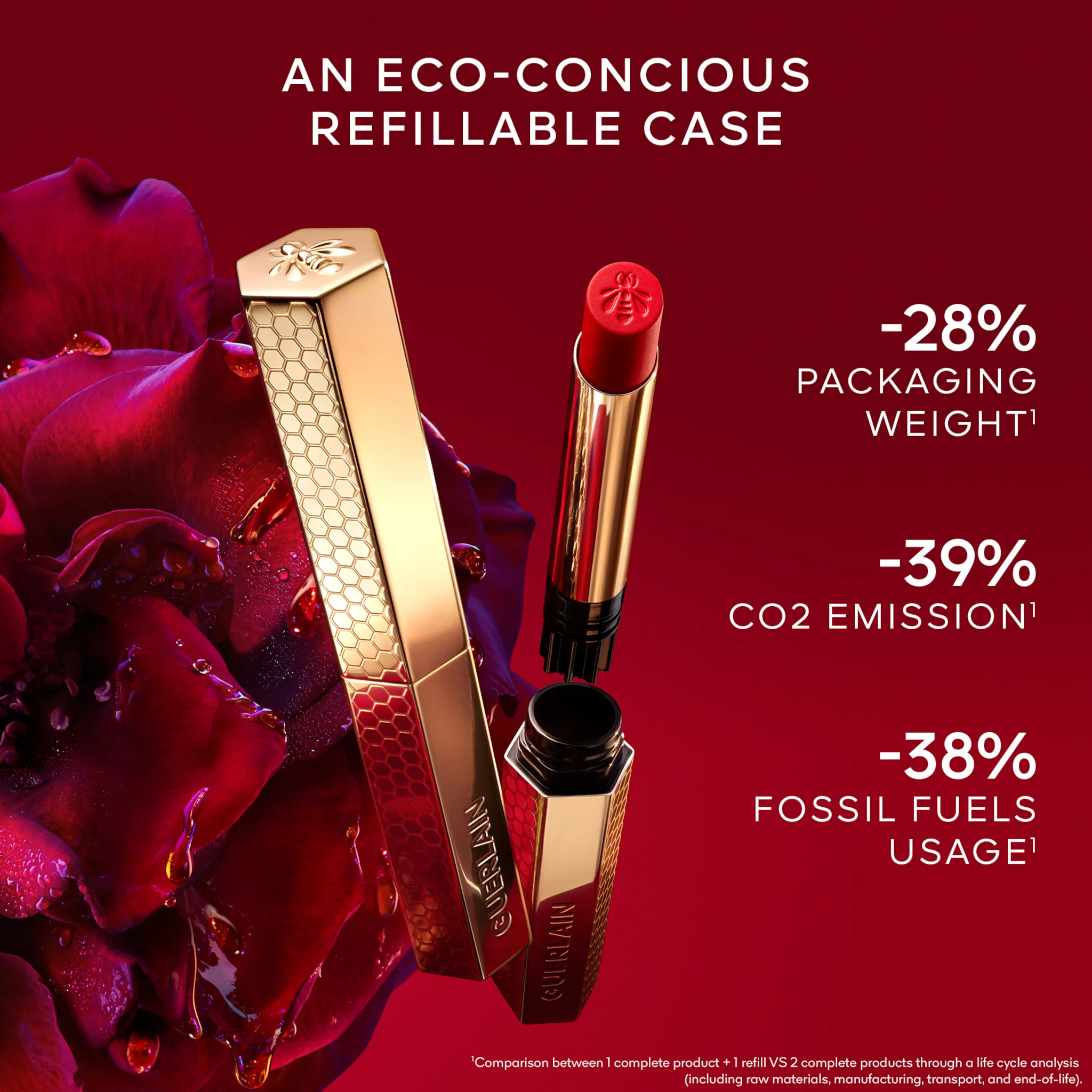 GUERLAIN KISSKISS Blur Matte Lipstick Refill - Image 42