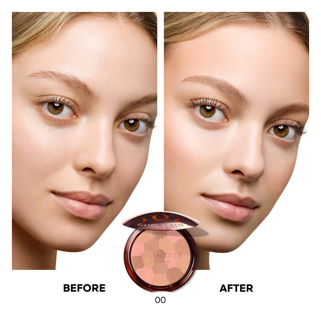GUERLAIN Terracotta Light The Sun-Kissed Healthy Glow Bronzer Powder - Image 7