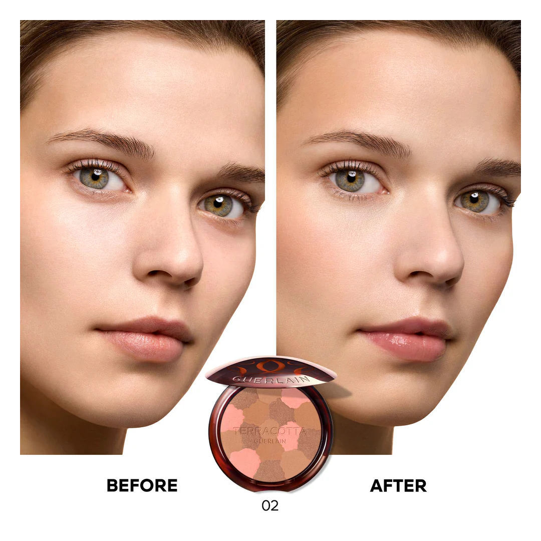GUERLAIN Terracotta Light The Sun-Kissed Healthy Glow Bronzer Powder - Image 9