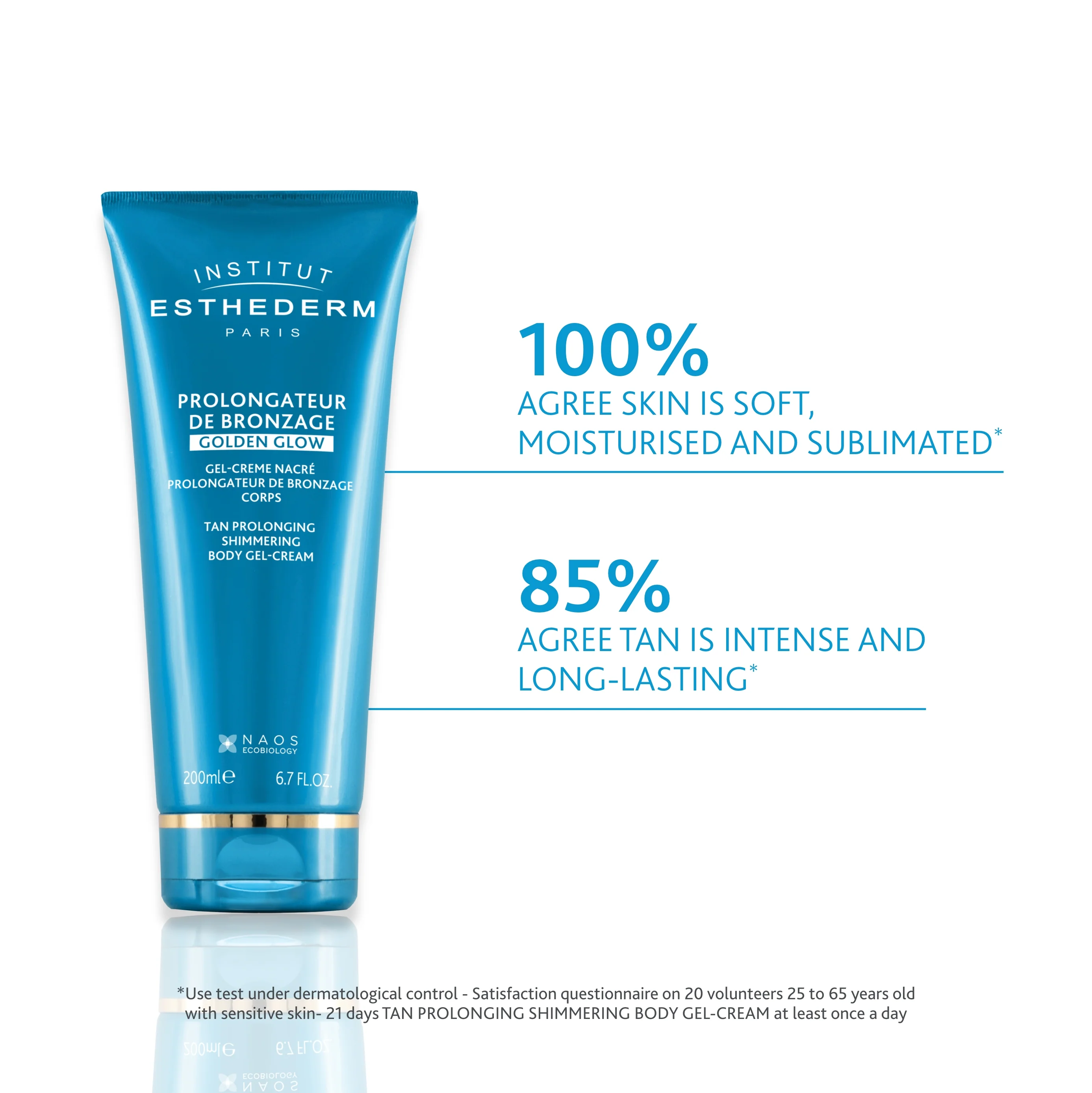 Institut Esthederm Shimmering Tan Prolonging Body Gel Cream - Image 5