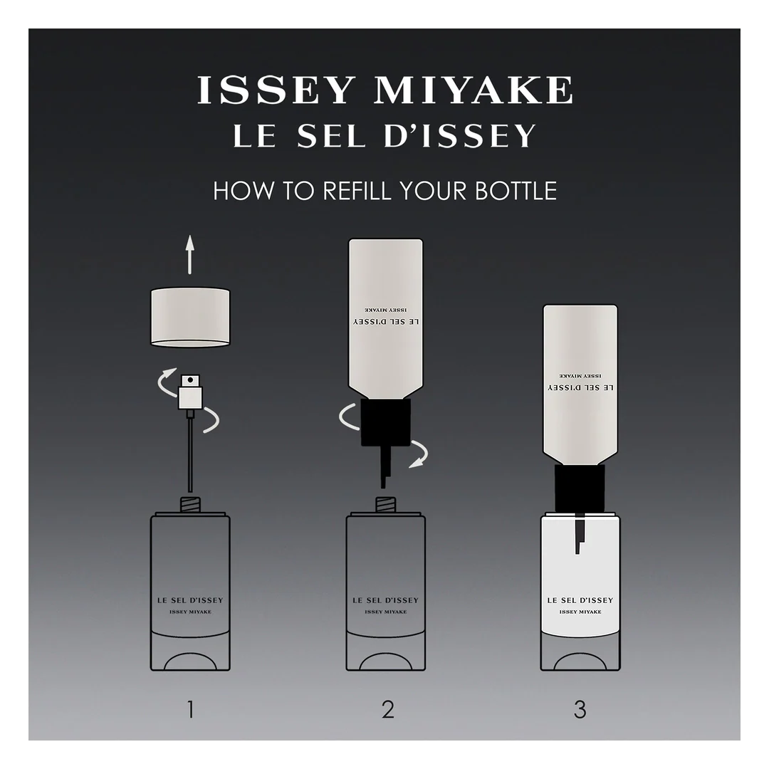 Issey Miyake Le Sel d'Issey Eau de Toilette Spray Refill - Image 4