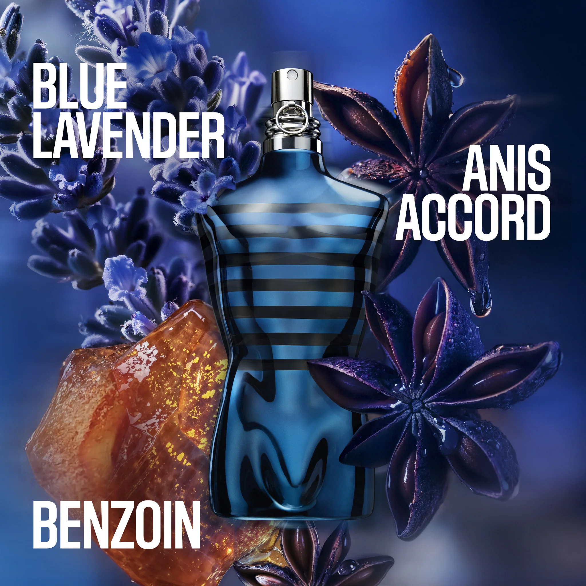 Jean Paul Gaultier Le Male In Blue Eau de Parfum Spray - Image 3