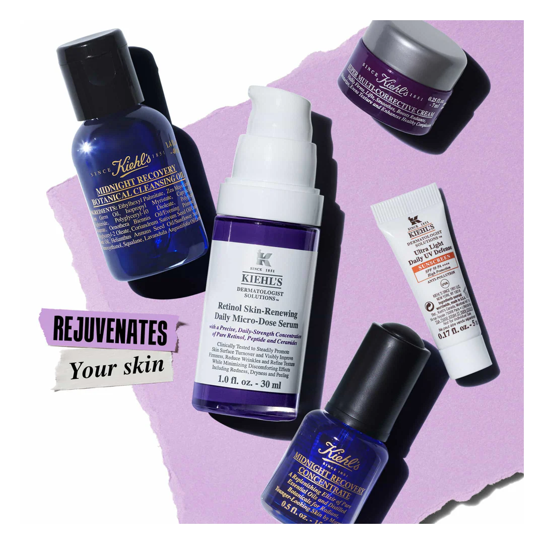 Kiehl's Mighty Midnight Renewal Gift Set - Image 4