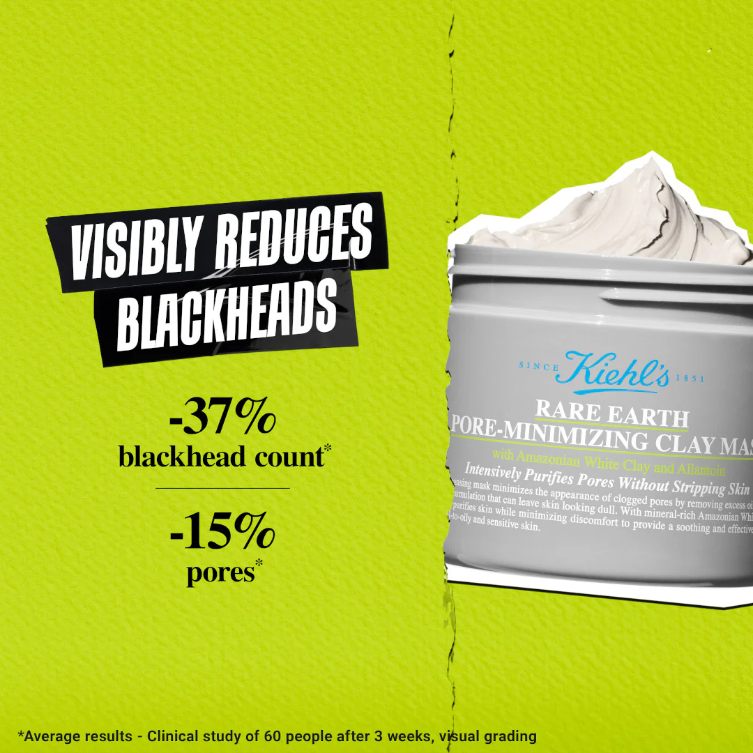 Kiehl's Rare Earth Pore-Minimizing Clay Mask - Image 4