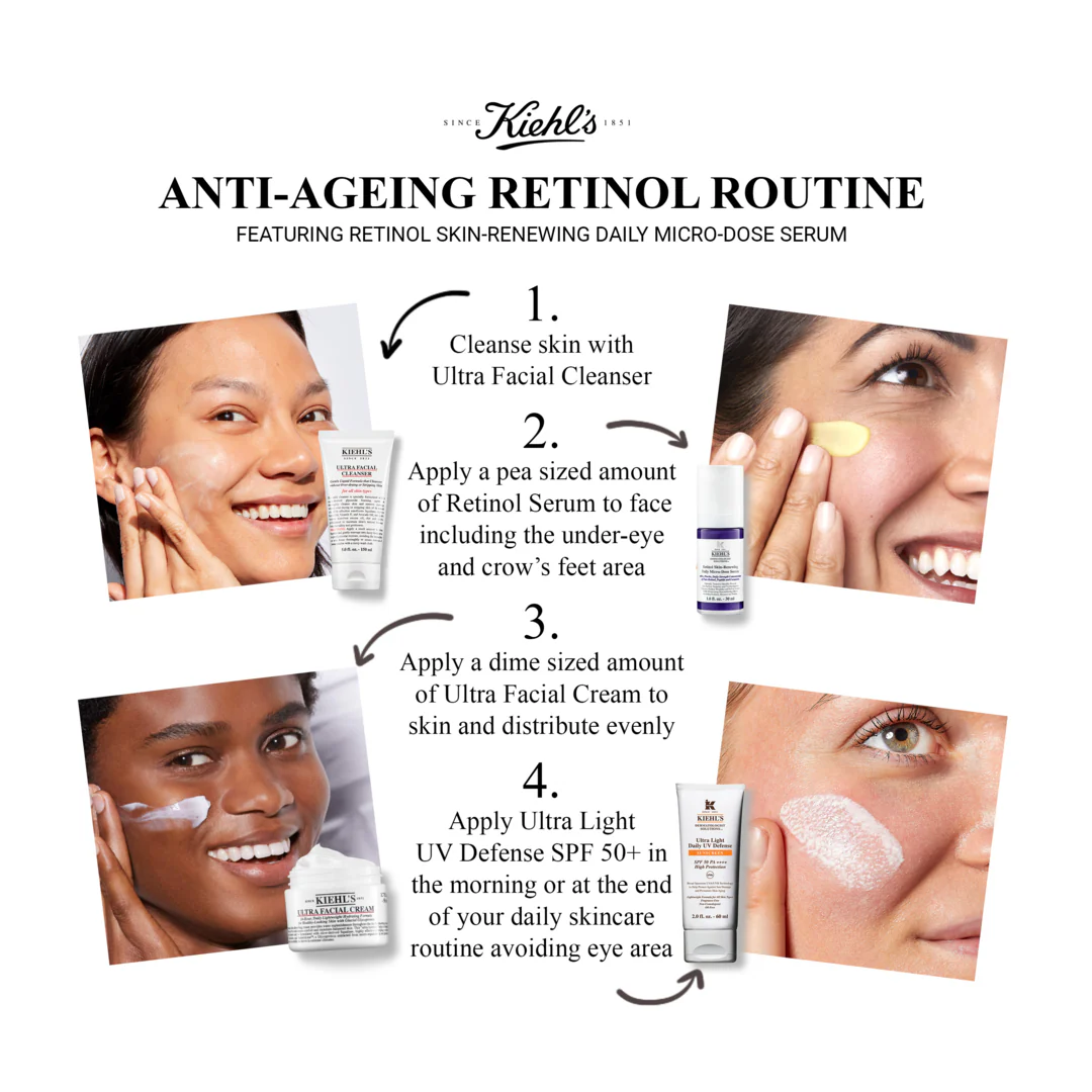 Kiehl's Retinol Skin-Renewing Daily Micro-Dose Serum - Image 7