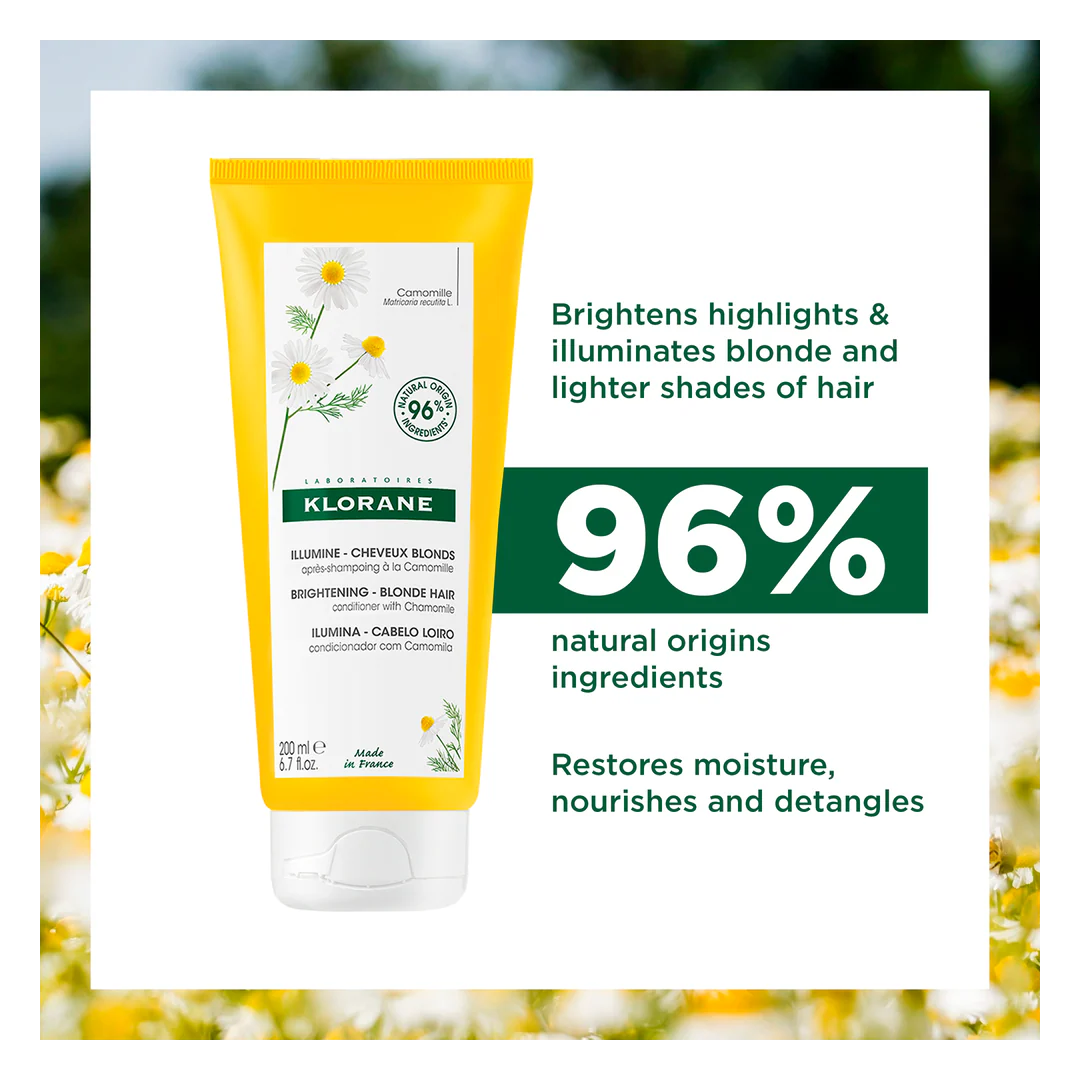 Klorane Chamomile Blonde Highlights Conditioner - Image 2