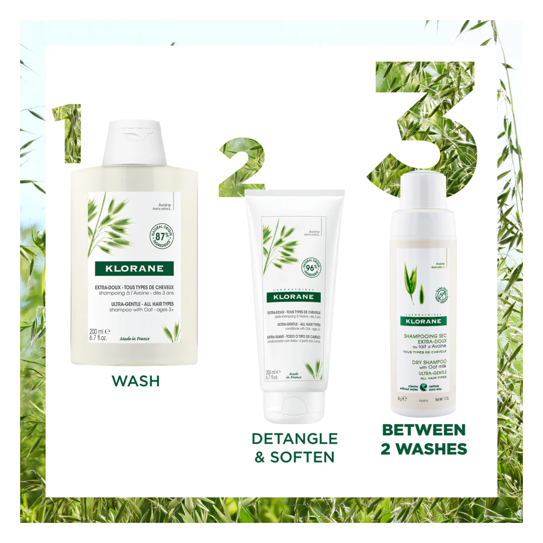 Klorane Eco-friendly Dry Shampoo with Oat Milk - Image 5