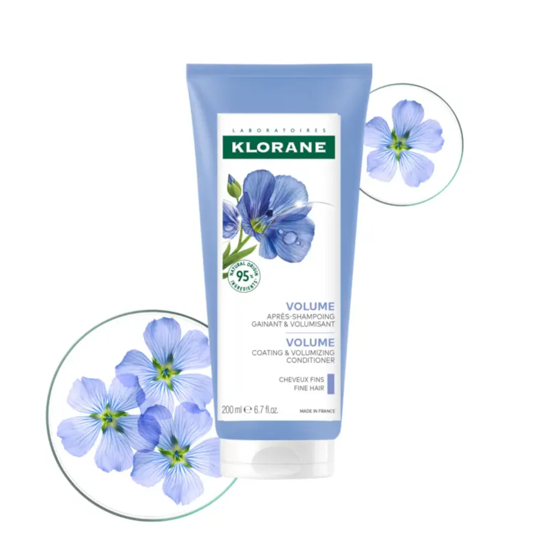 Klorane Flax Fiber Volume Conditioner for Fine Hair - Image 3