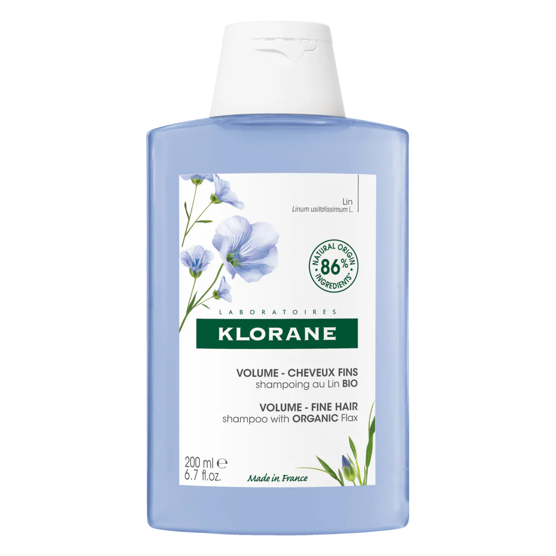 Klorane Flax Fiber Volume Shampoo for Fine Hair