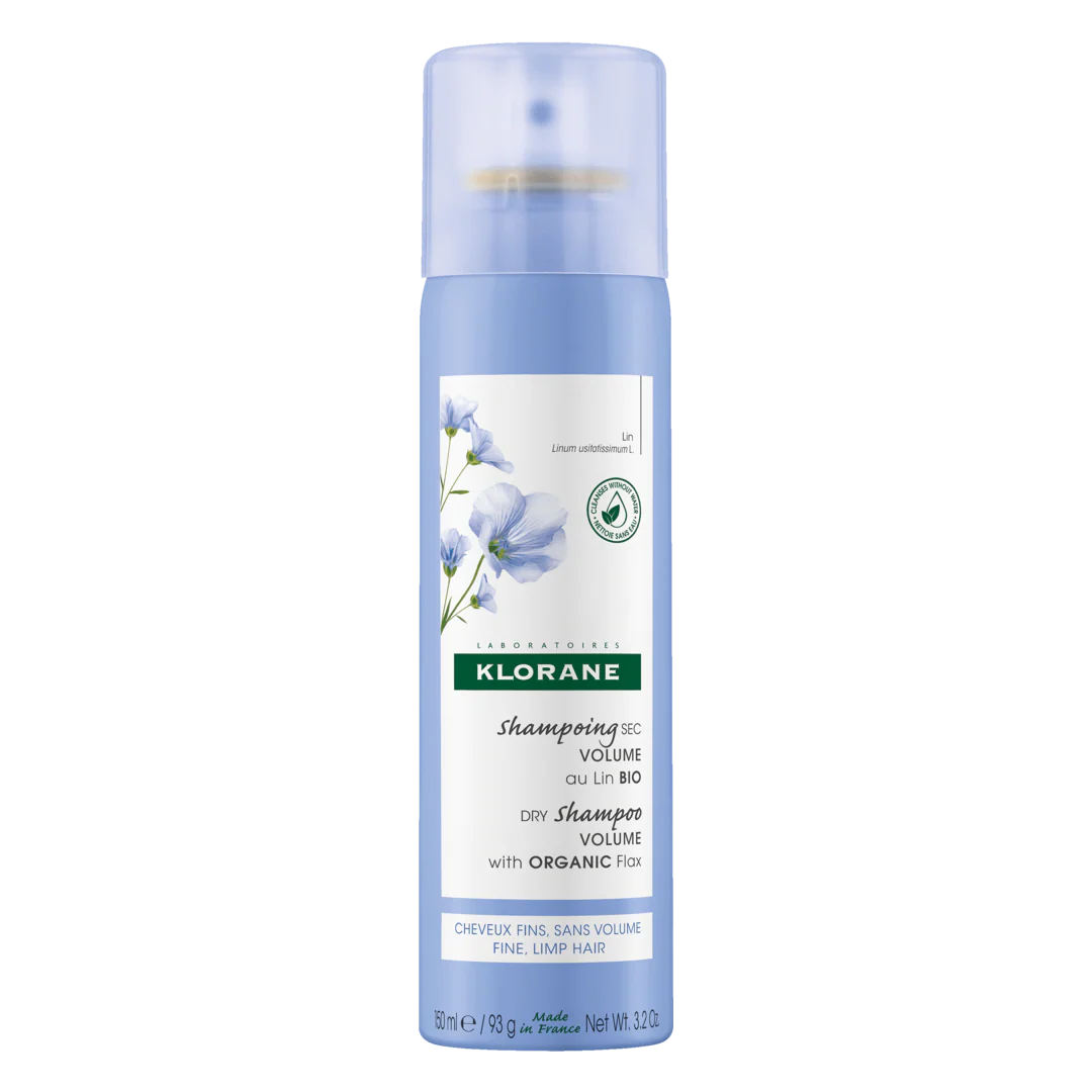 Klorane Flax Volume Dry Shampoo For Fine, Limp Hair