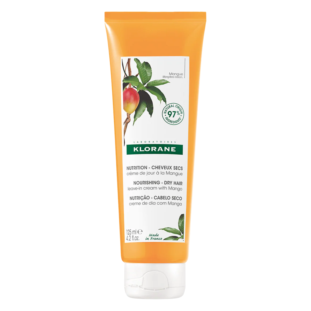 Klorane Mango Nourishing Leave-In Cream for Dry Hair
