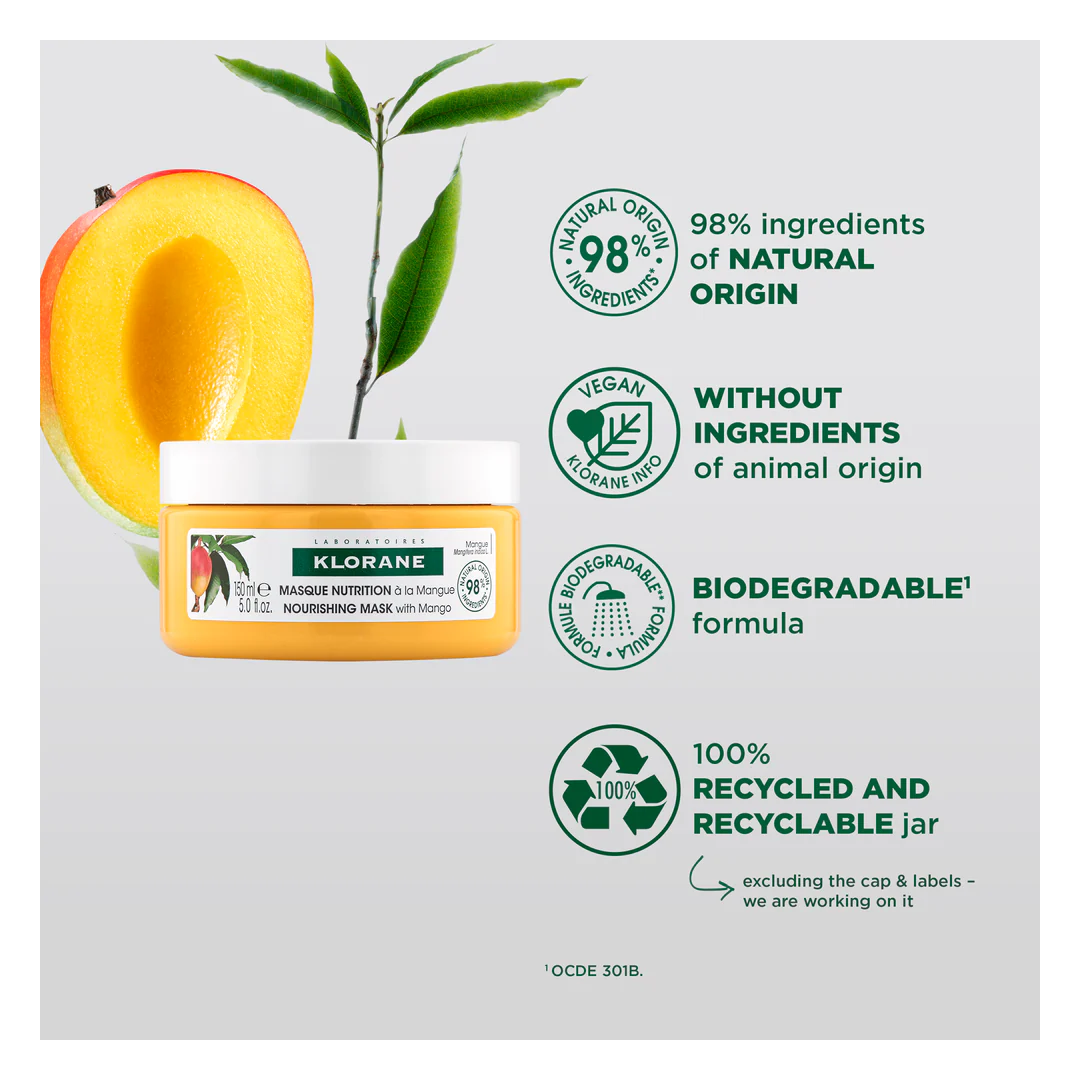 Klorane Nourishing Mask with Mango - Image 5